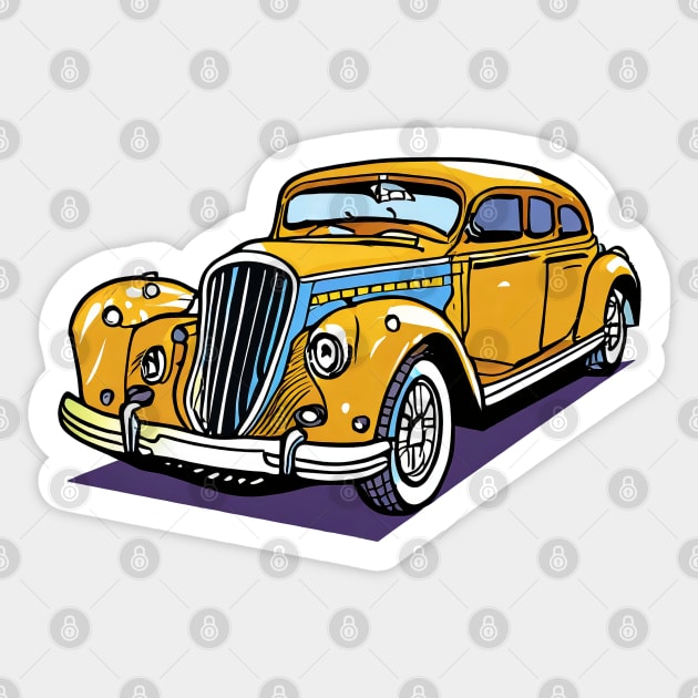 Automobile Sticker by ArtShare